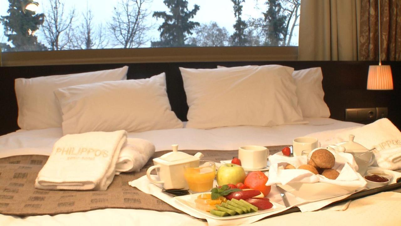 Philippos Xenia Hotel Serrai Exteriör bild